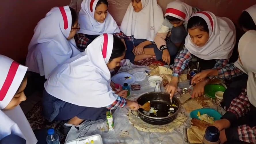 برگزاری روز بدون کیف در بهترین دبستان غیر انتفاعی خرمشهر 